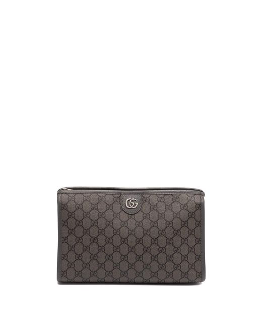 Gucci Gray `Ophidia Gg` Toiletry Case for men
