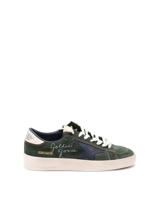 Golden Goose Deluxe Brand White 'Stardan' Sneakers for men