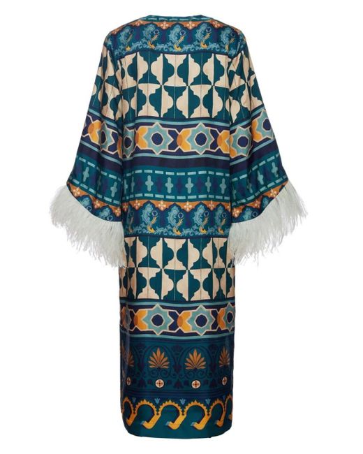 LaDoubleJ Blue `The Kaftan` Dress