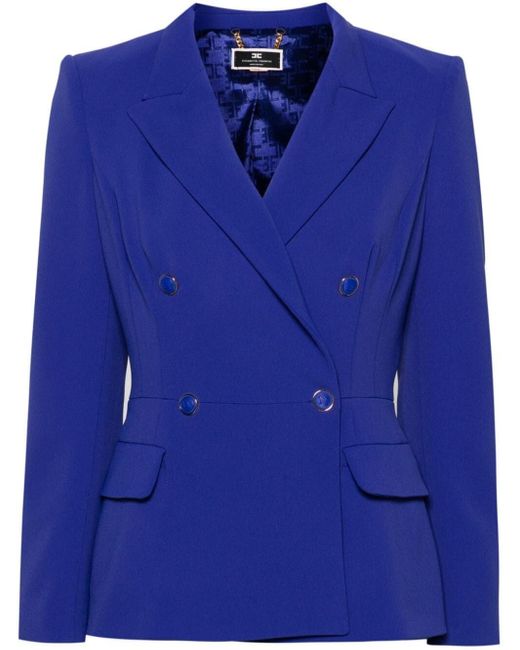 Elisabetta Franchi Blue Jacket for men