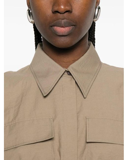 Brunello Cucinelli Natural Cotton Long Dress