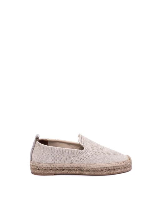 Brunello Cucinelli Pink Sparkling Shiny Espadrilles With Shiny Loop Detail