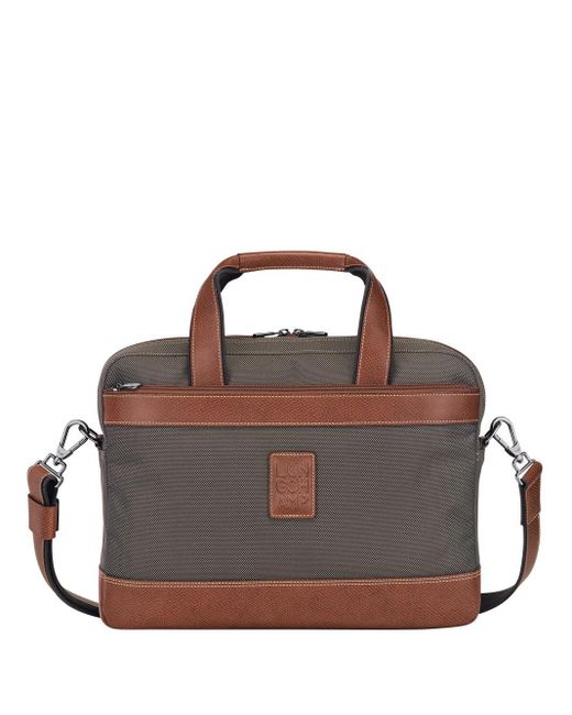 Longchamp `boxford` Small Briefcase in Brown for Men | Lyst