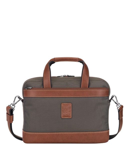 Longchamp `boxford` Small Briefcase in Brown for Men Lyst