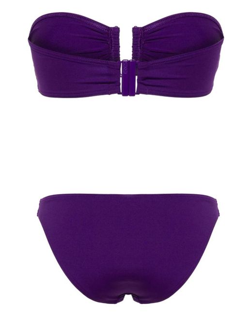 Bikini Show + Fripon a fascia di Eres in Purple