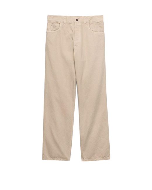 Prada Natural Jeans for men