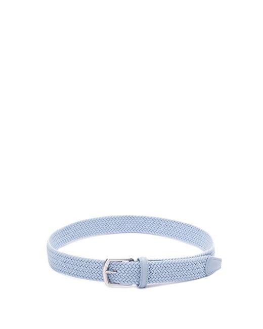 Andersons Blue Elastic Woven Belt for men