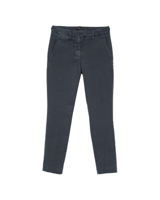 Dondup Blue 'Perfect' Slim Chino Jeans