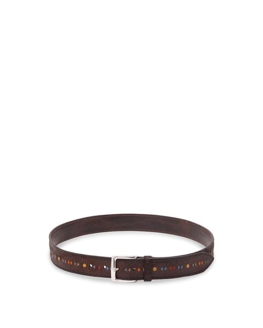Orciani White 'Blade Symbol' Belt for men