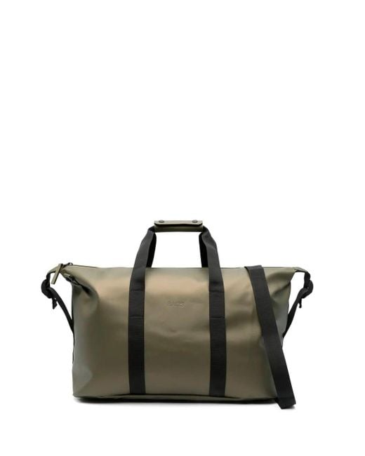 Rains Green 'Hilo' Weekend Bag for men