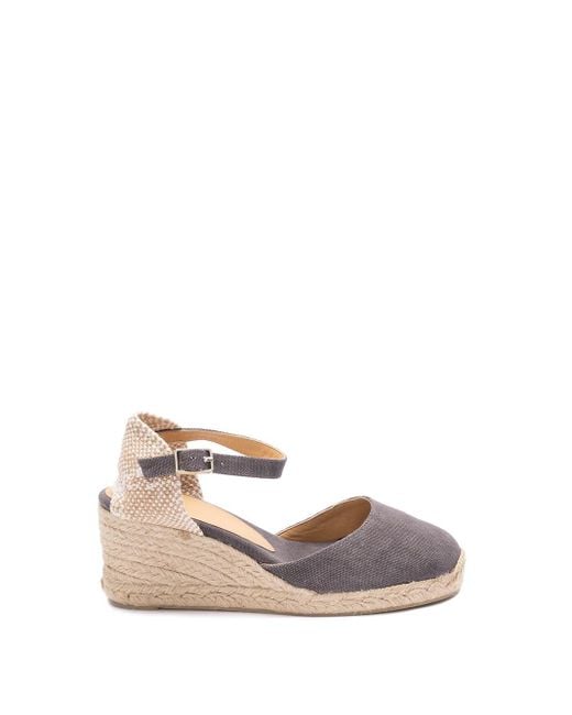 Castaner White 'Carol/6/002' Wedge Espadrilles