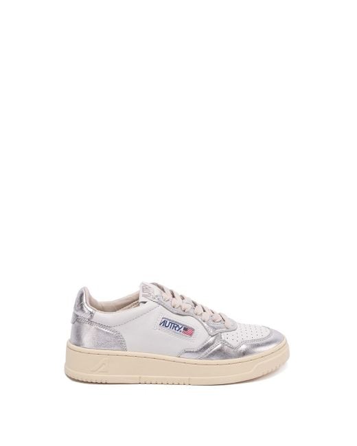 Autry `medalist Low` Sneakers in White | Lyst