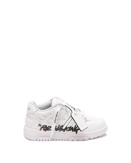Off-White c/o Virgil Abloh White Off `Out Of Office` `For Walking` Sneakers