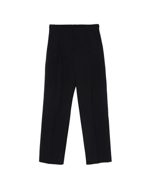 Altea Black 'Orval Seersucker' Pants for men