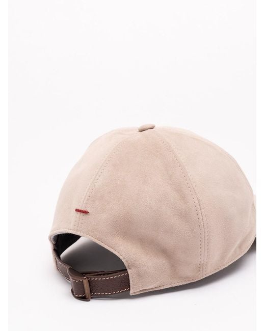 Brunello Cucinelli Pink Baseball Cap for men