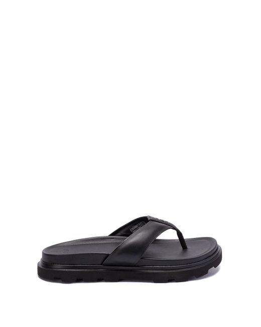 Ugg White `Capitola Flip` Sandals for men