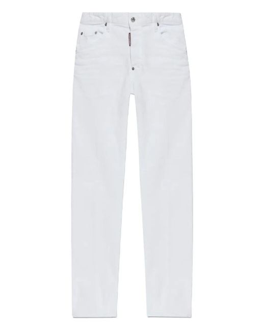 DSquared² White Skater Jeans for men