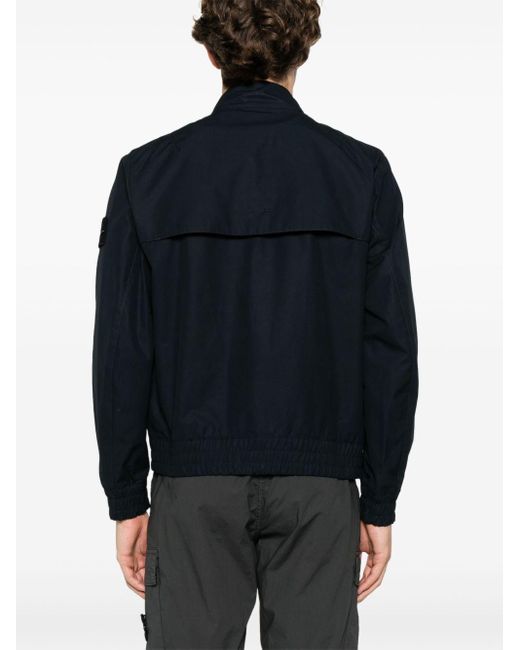 Stone Island Blue 'Ghost' Bomber Jacket for men