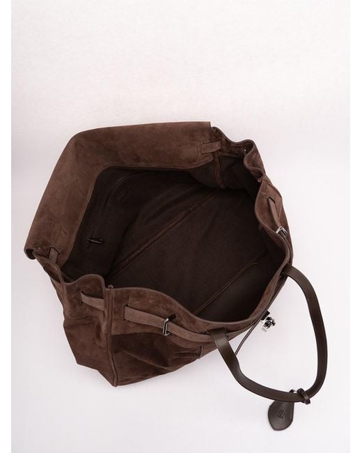 Brunello Cucinelli Brown Travel Bag