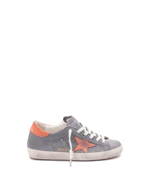 Golden Goose Deluxe Brand White 'Super-Star' Sneakers