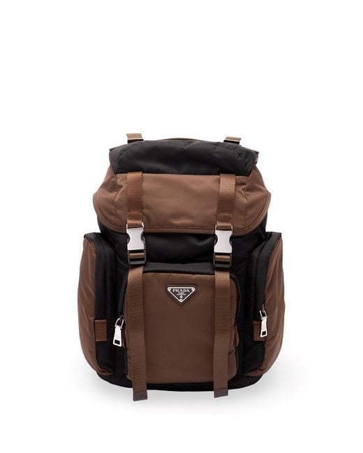 Prada Black Re-Nylon Backpack for men