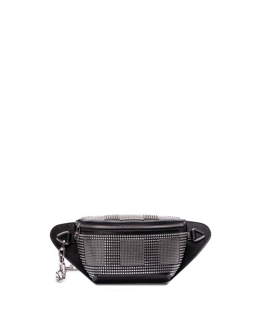 Alexander McQueen Gray `new Anil Studs` Belt Bag for men