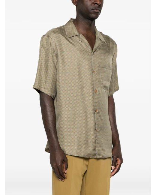 Saint Laurent Natural Boxy Shirt for men