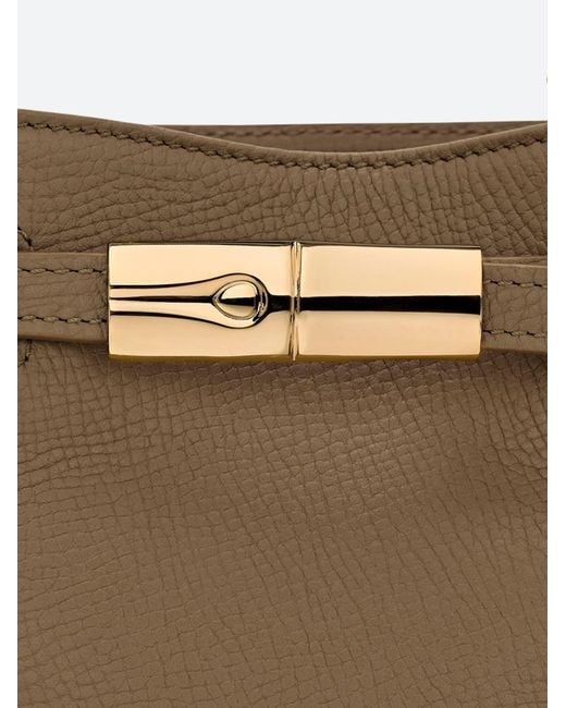 Longchamp Natural 'Le Smart Flow' Extra Small Bucket Bag