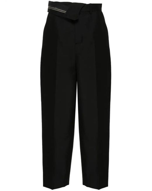 Fendi Black Wool Trousers