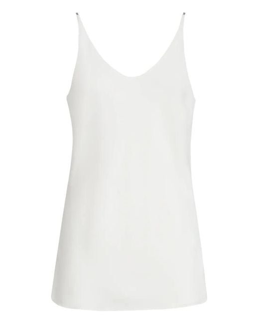 Brunello Cucinelli White Blouse