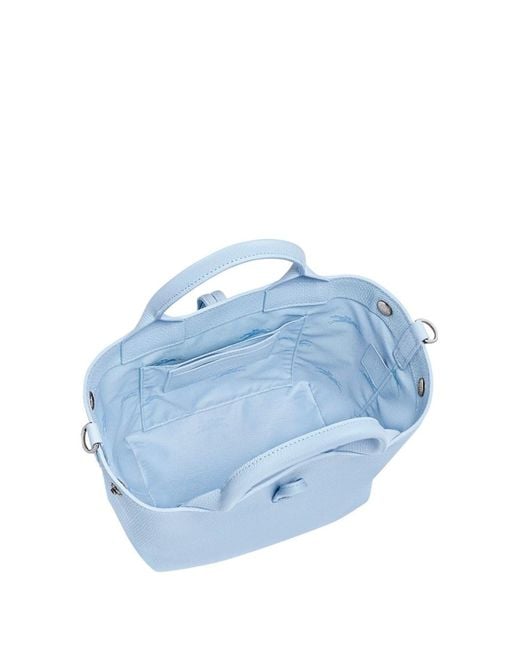 Longchamp Blue 'Le Roseau' Small Handbag