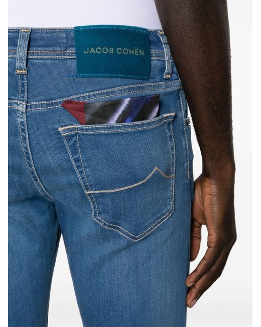 Jeans skinny Nick di Jacob Cohen in Blue da Uomo