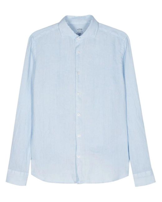 Altea Blue `Mercer` Shirt for men