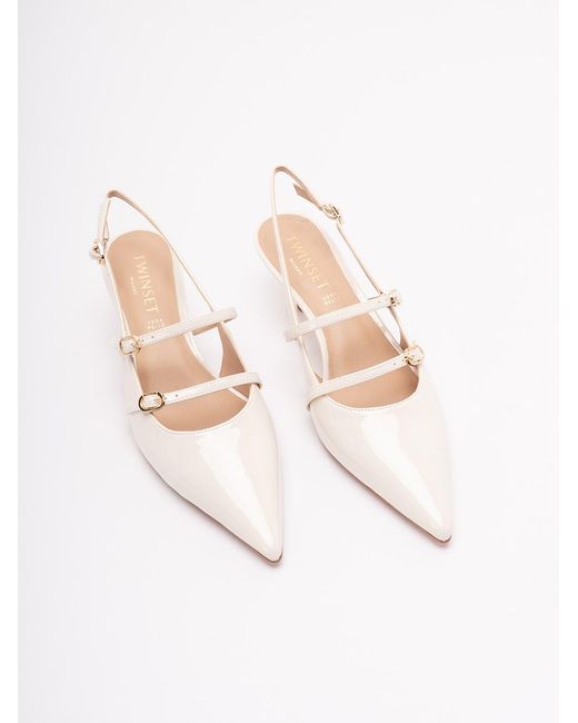 Twinset White Pumps