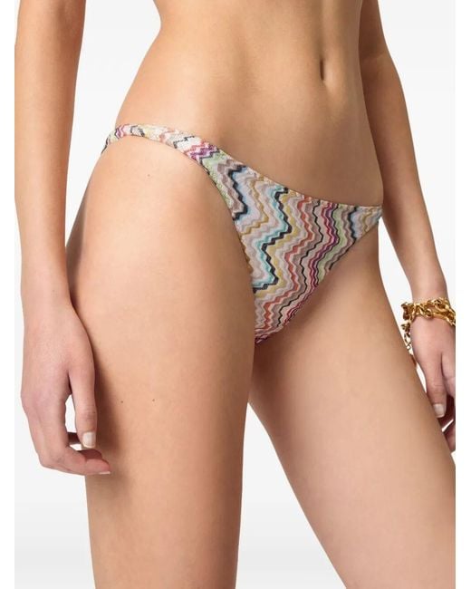 Missoni White Zig-Zag Bikini