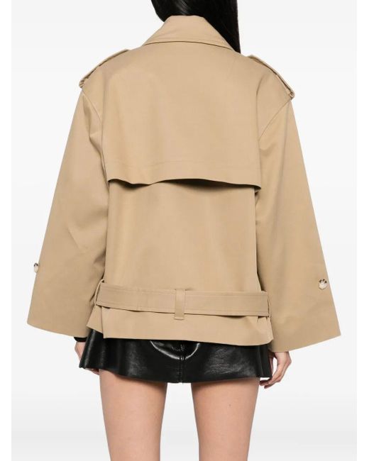 Self-Portrait Natural Trench Jacket