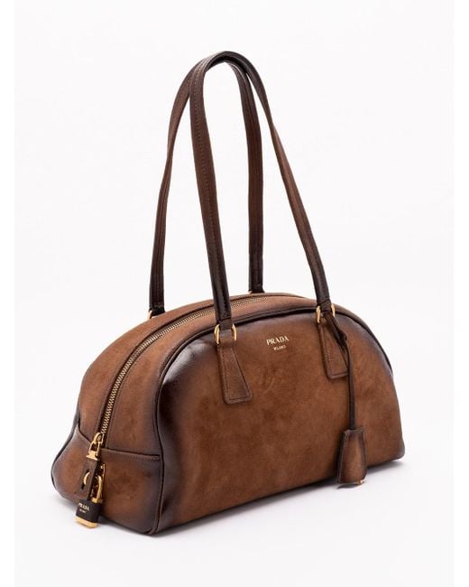 バッグ PRADA SPORT SUEDE BOWLING BAG 4VS206 PRADA SPORT SUEDE BOWLING BAG 4VS206