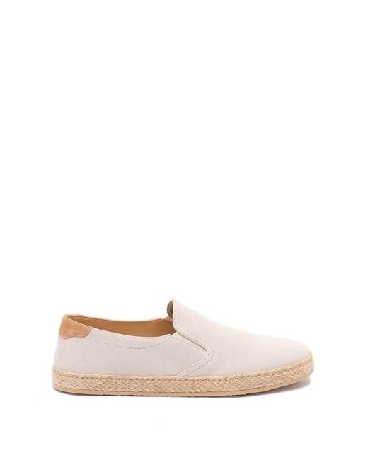 Brunello Cucinelli White Espadrilles for men