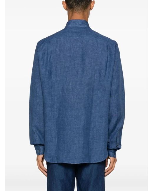 Sease Blue Button Down Shirt for men
