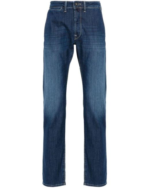 Incotex Blue `5P Denim Str` Jeans for men