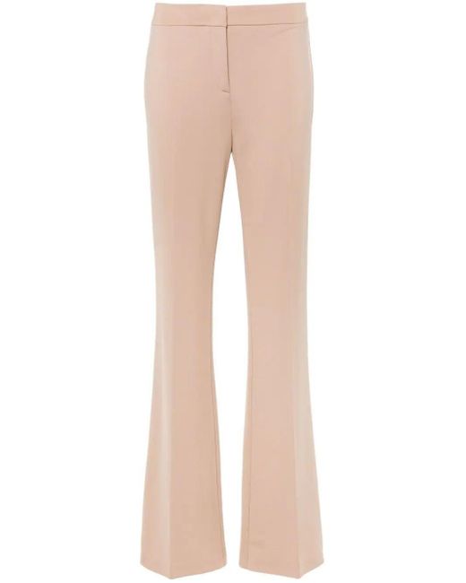 Pinko Natural Jersey Flared Trousers