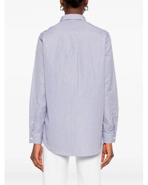 CUANTICO Purple Classic Shirt