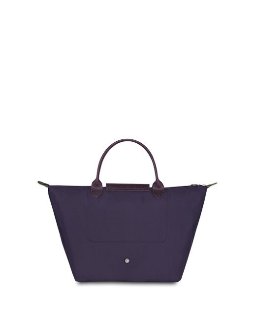 `Le Pliage Green` Medium Handbag di Longchamp in Blue