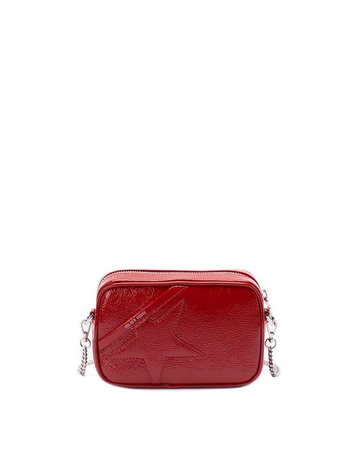 Golden Goose Deluxe Brand Red Mini 'Star' Bag
