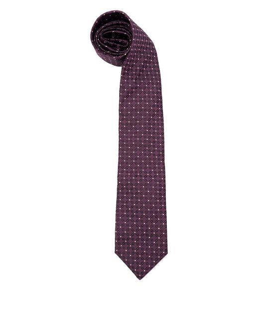 Necktie With Jacquard Pattern di Brunello Cucinelli in Purple da Uomo