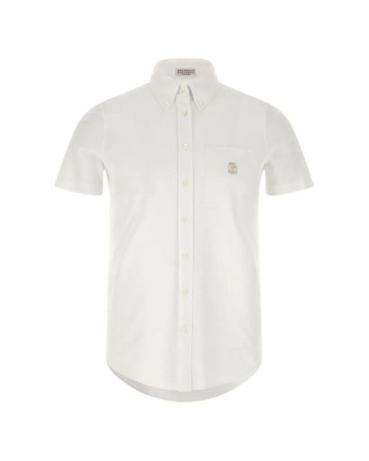 Brunello Cucinelli White T-Shirt