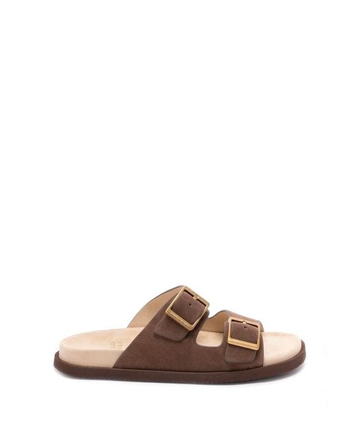 Brunello Cucinelli Brown Sandals for men