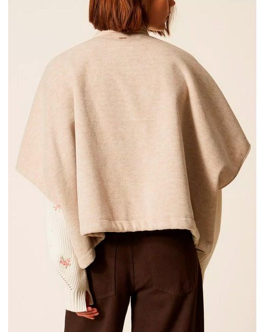 Twinset Natural Poncho