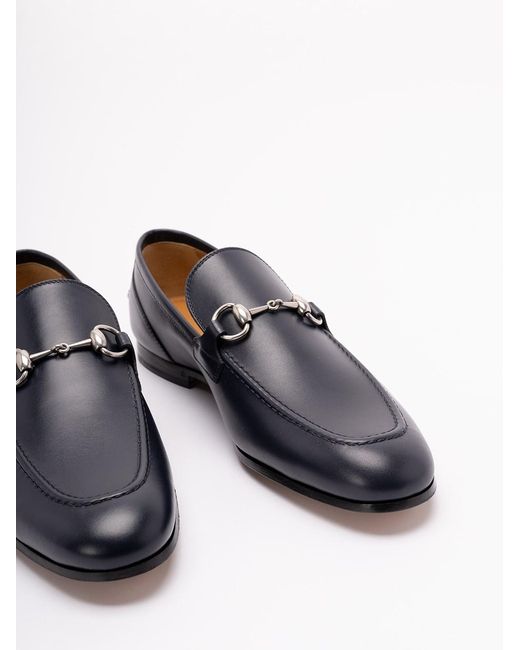 Gucci White Jordaan' Loafers for men