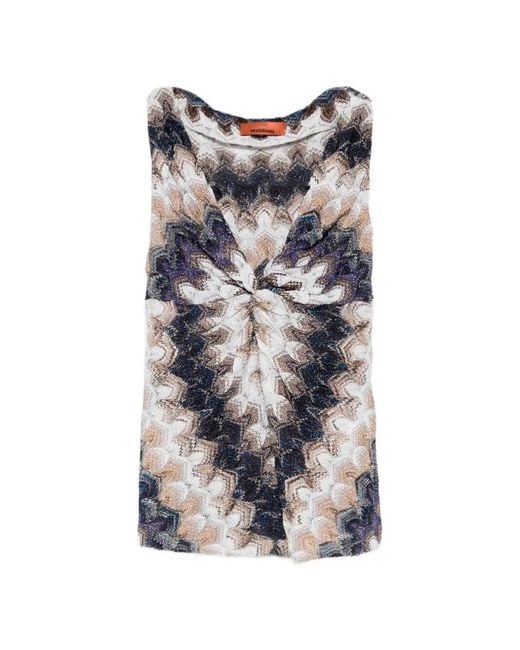Missoni Blue Top
